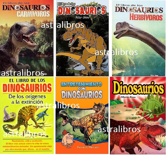 Paquete 6 Infantil Dinosaurios | Meses sin intereses