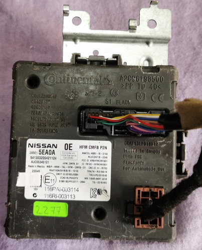 Módulo Encendido Smart Keyless Nissan Versa 2019 2020 2022 (Usado)