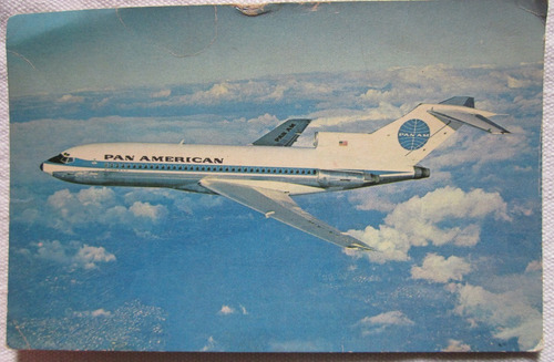 Antigua Posta De Avion Aerolinea Pan Am