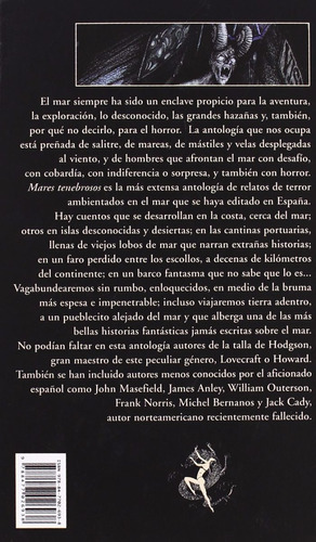 Mares Tenebrosos: Una Antología De Cuentos De Terror En El M, De Vv. Aa.., Vol. 0. Editorial Valdemar, Tapa Blanda En Español, 2011