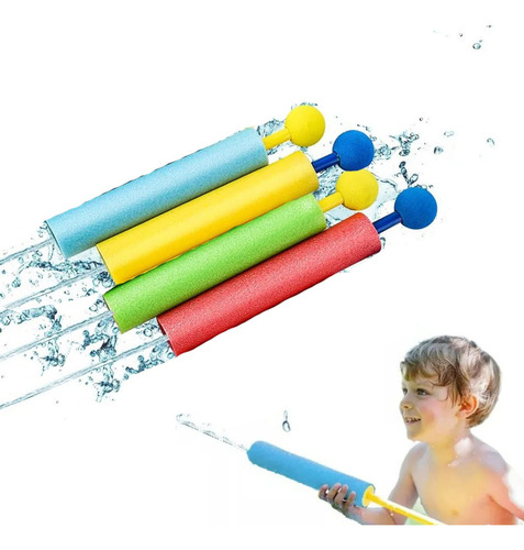 Chorros De Agua De Espuma Para Jugar En El Patio 4 Piezas
