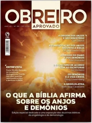 Revista Obreiro Aprovado - Anjos E Demônios - Cpad