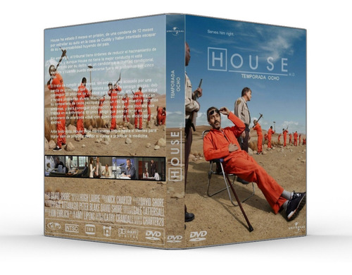 House Pack Completa 8 Temporada Dvd