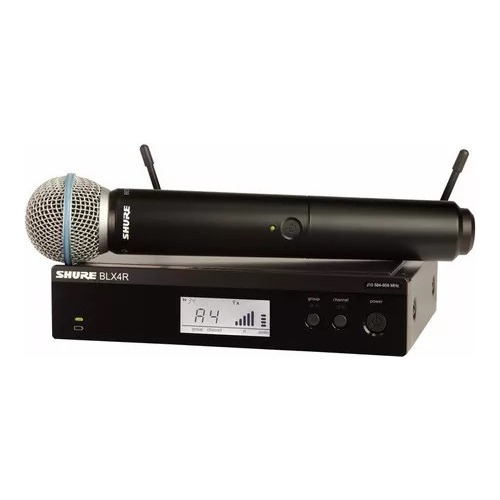 Sistema Inalámbrico De Mano Shure Blx24rar/b58-m15 M/rack