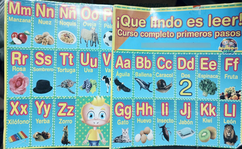 Las Letras Revista + Cuadernillo Pintando El Abecedario