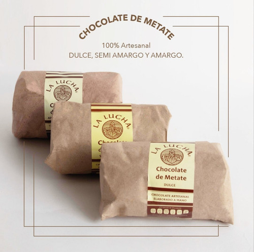 Chocolate De Metate La Lucha (Usado)