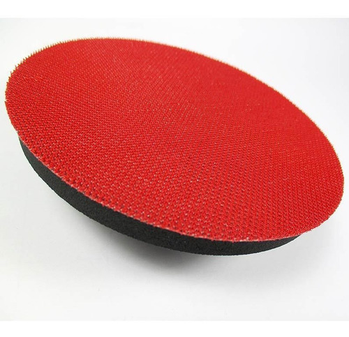Imagen 3 de 6 de Disco Para Pulidora Velcro Vástago 115mm - Electroimporta