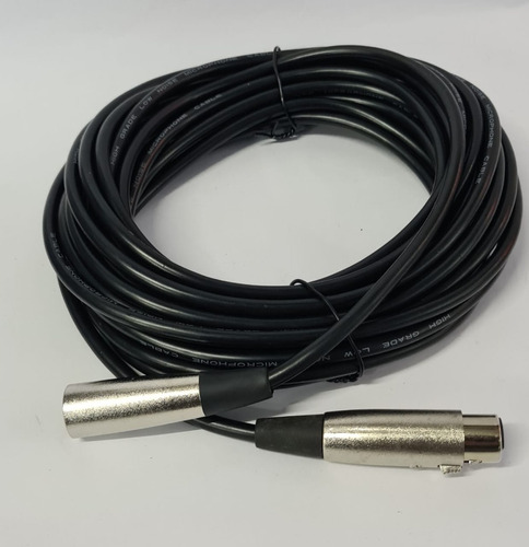 Cable De Microfono 10 Mt Xlr