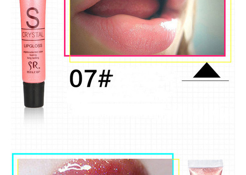Brilho Labial Com Sensor De Água Sr House Com Umidade Dourad