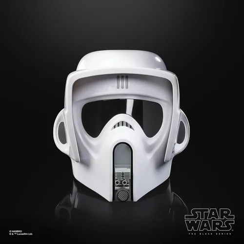 Capacete Eletrônico Star Wars Scout Trooper Black Series