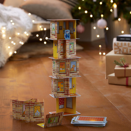Haba Rhino Hero, Un Heroico Juego De Cartas Apilables Para N