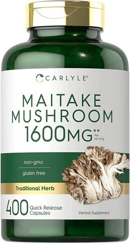 Carlyle | Maitake Mushroom | 1600mg | 400 Capsules
