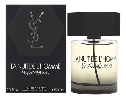 Yves Saint Laurent La Nuit De L'homme 100 Ml Edt Spray