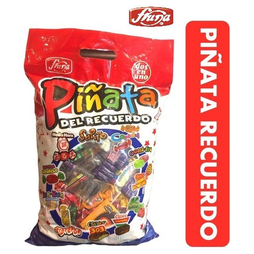 Dulces Surtidos Para Piñata Del Recuerdo Cumpleaños 2 Kg