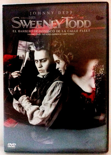 Sweeney Todd Barbero Demoniaco Dvd Tim Burton Johnny Depp