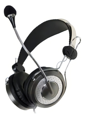 Fone de ouvido Genius HS-04su cinza/fone de ouvido com microfone