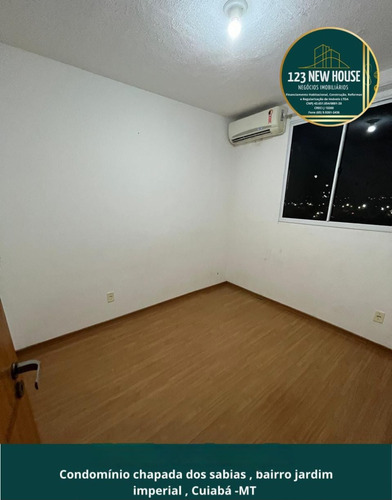 Apartamento Para Locação Com 02 Quartos Ar Condicionado E Guarda Roupa - Bairro Jardim Imperial Cuiabá Mt