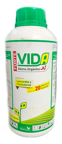 Abono Vida Forte 1 Litro Tricoderma + Leonardita