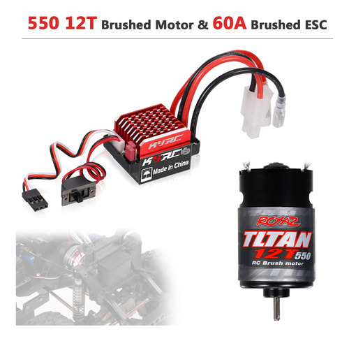 Compatible Con Motor Traxxas Slash 550 Con 1/10 Para Con Mot