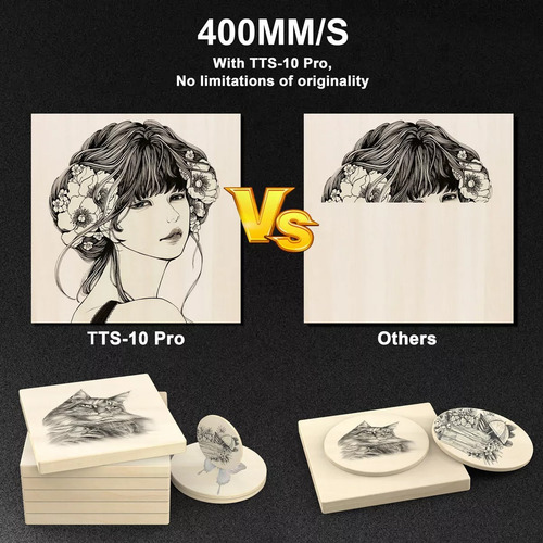 Máquina De Grabado Láser De Diodo Twotrees Tts-10 Pro