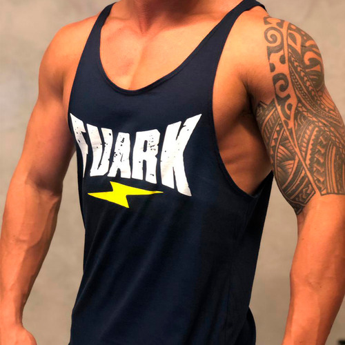 Musculosa Sudadera Tira Stringer Olímpica Gym Hombre Rayo 