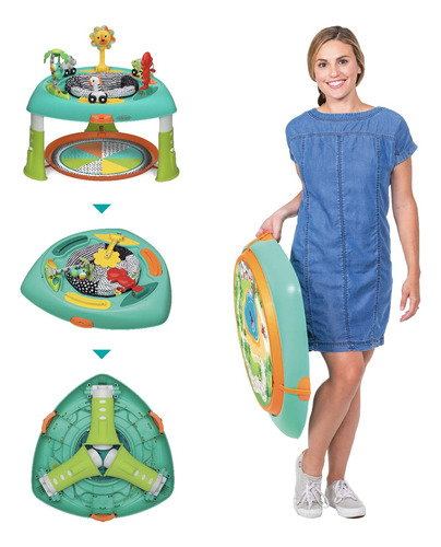 Infantino 2 En 1 Sit Spin & Stand Entertainer 360 Multicolor