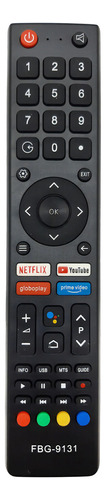 Controle Compativel Tv Philco Smart Netflix Prime Video 9131