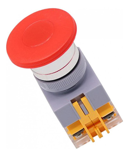 2 Peça 22mm De Interruptor De Botão De Pressão De Cabeça