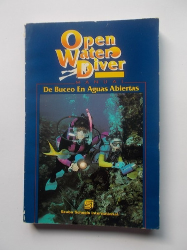 Libro  Open Water Diver Manual De Buceo En Aguas Abiertas 