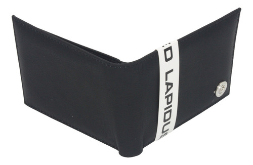 Cartera Lujo Billetera Piel Genuino Ted Lapidus Color Negro06