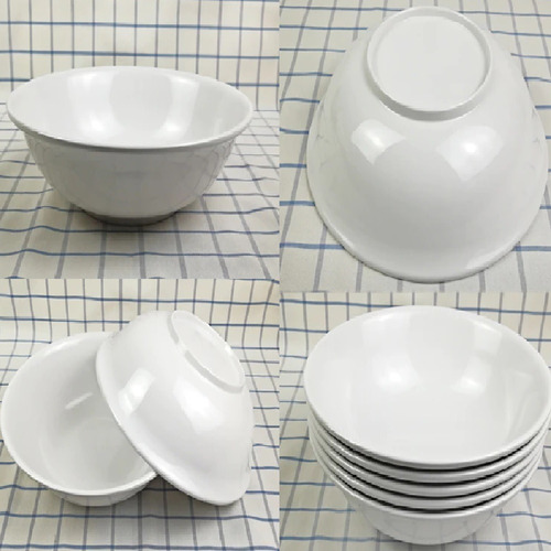 Imagem 7 de 7 de 12 Bowl Tigela Cumbuca Oriental Em Melamina 470ml Poke Açaí