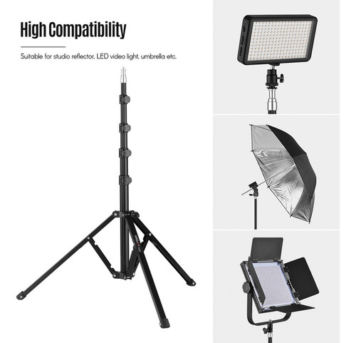 TriPod Studio Fl 2019 Kingjoy 1/4 Softbox, Height 180 Cm/5,9