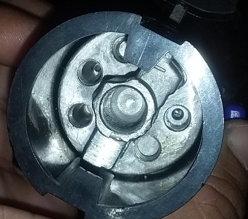 Imagen 2 de 2 de Perilla Selector De Cambio Caja Fuller Boton Azul Y Gris