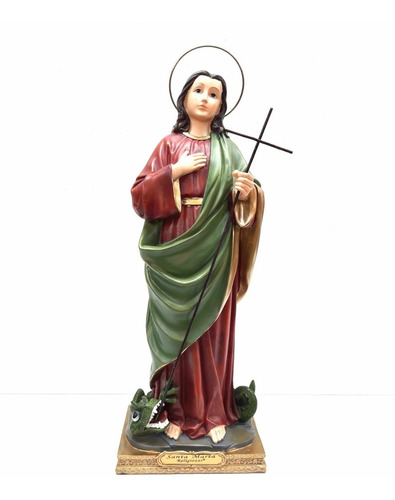 Virgen Santa Marta 10cm Poliresina 530-33711 Religiozzi