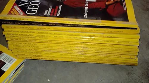 Colección De 54 Revistas National Geographic Años 99 Al 02