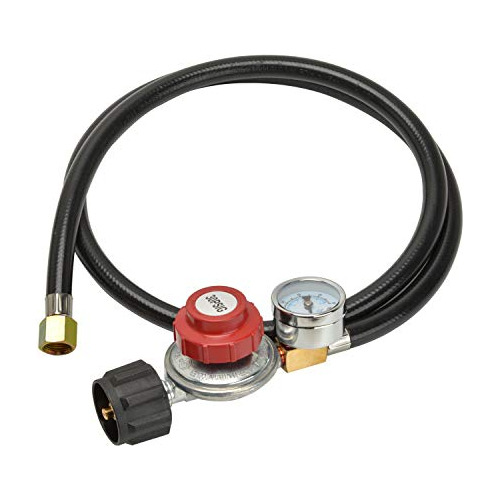 Regulador De Propano Ajustable De 4 Pies 0-30 Psi Medid...