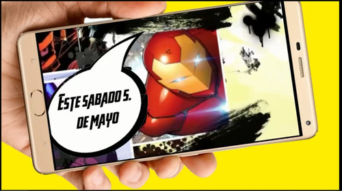 The Avengers Vídeo Tarjeta Invitación Digital Cumpleaños