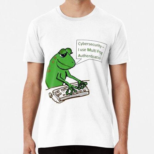 Remera Cybersecurity Frog Utiliza La Autenticación Multifacé