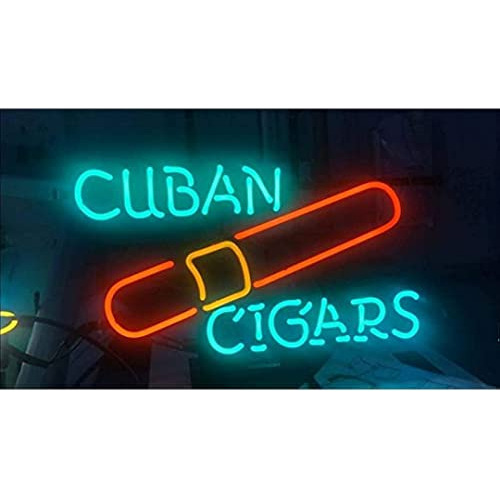 Prouten Letrero De Neón De Cigarros Cubanos De 20 X 16 Pulga