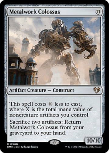 Deck Commander Izzet/artefatos Magic The Gathering