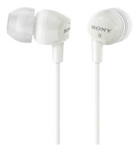 Imagen 3 de 3 de Audífonos in-ear Sony EX Series MDR-EX15LP blanco