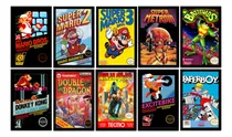 Comprar 10 Placas Decorativas Metroid Nintendo Nes Video Game Mdf