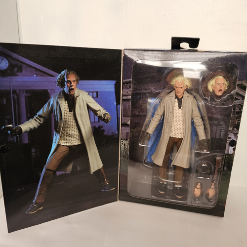 Figura Doc Emmet Brown Back To The Future Neca