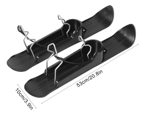 Trineo De Nieve Para Scooter Para Niños Juego De Esquís Para