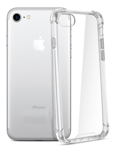 Funda Para iPhone 7 8 Antishock Cristal Transparente Calidad