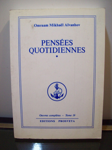 Adp Pensées Quotidiennes Omraam Mikhael Aivanhov