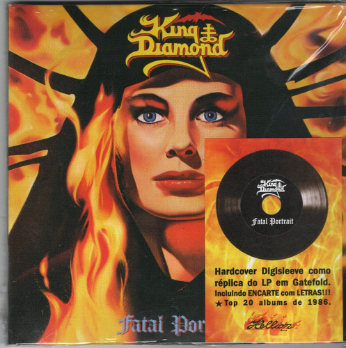 Imagen en vinilo de King Diamond Lp Fatal Portrait 2018