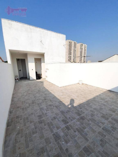 Cobertura Com 2 Dormitórios À Venda, 76 M² Por R$ 269.000,00 - Vila Curuçá - Santo André/sp - Co0470
