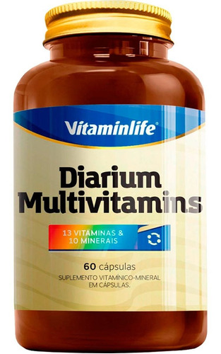 Imagem 1 de 1 de Diarium Multivitamins 60 Cápsulas - Vitaminlife