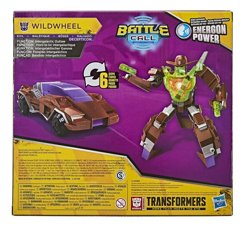 Transformers Hasbro Cyberverse Battle Wildwheel